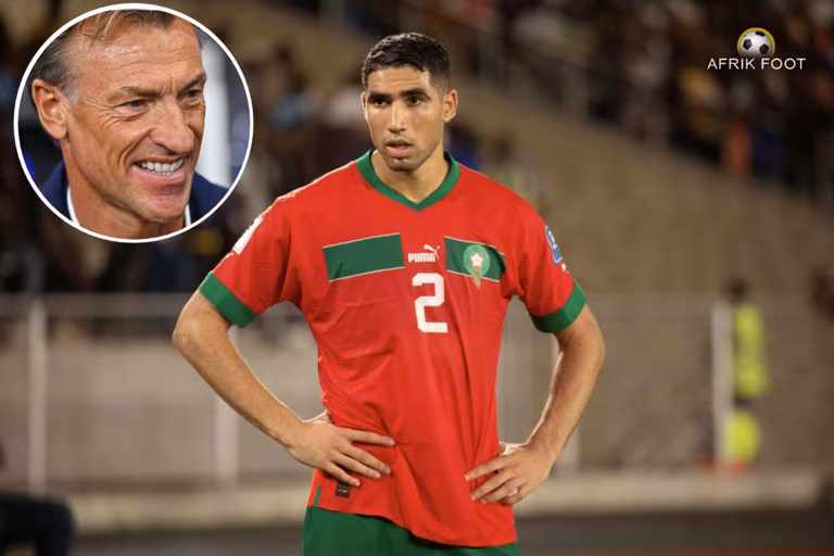 CAN 2025, Mondial 2026 : Herv&eacute; Renard rassure sur le danger qui menace Achraf Hakimi