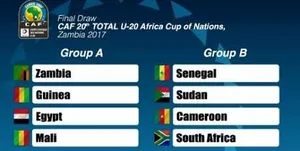 CAN U20 : le Mali avec la Guinée, le Sénégal avec le Cameroun