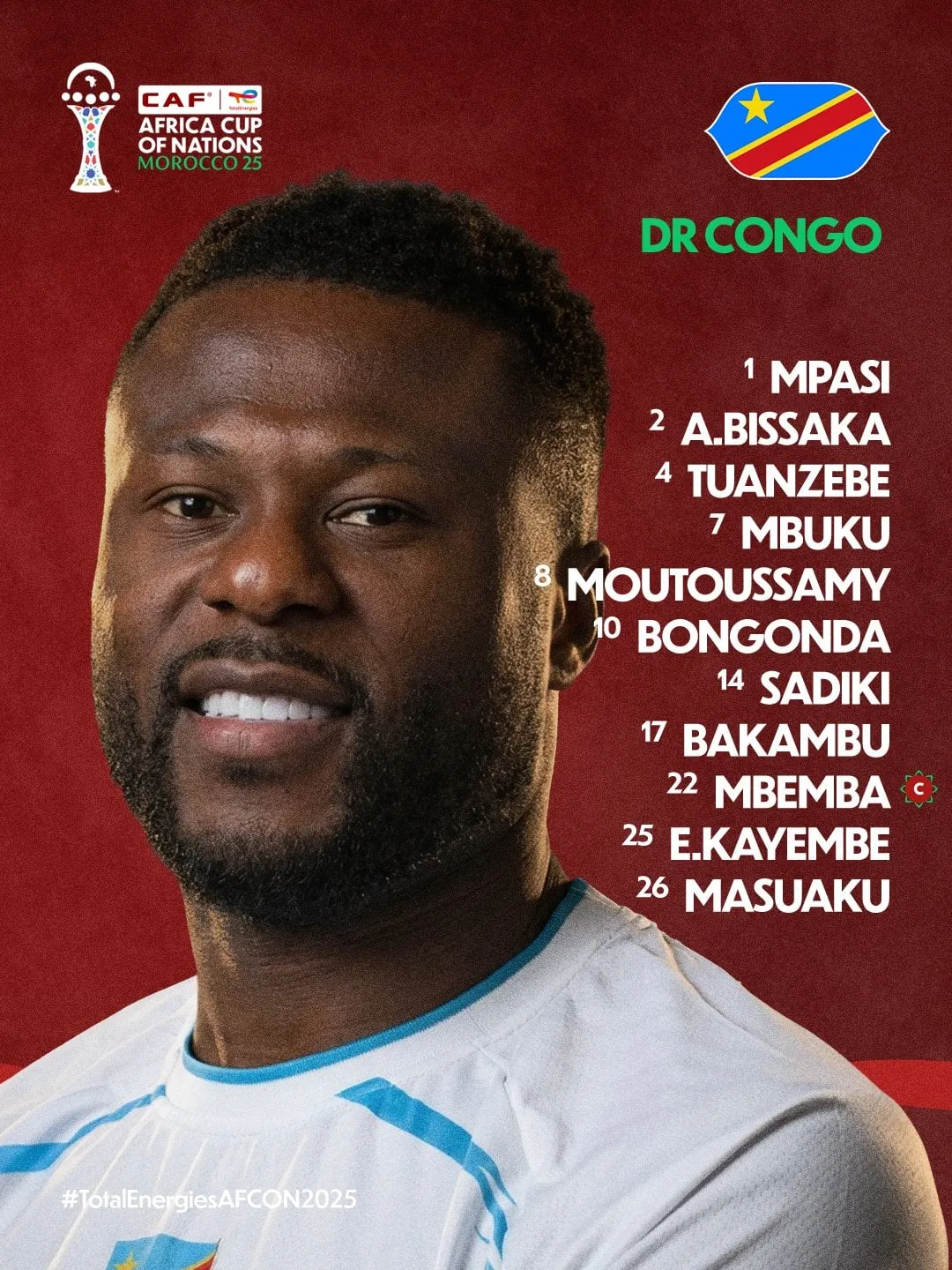 Compo RDC contre B&eacute;nin