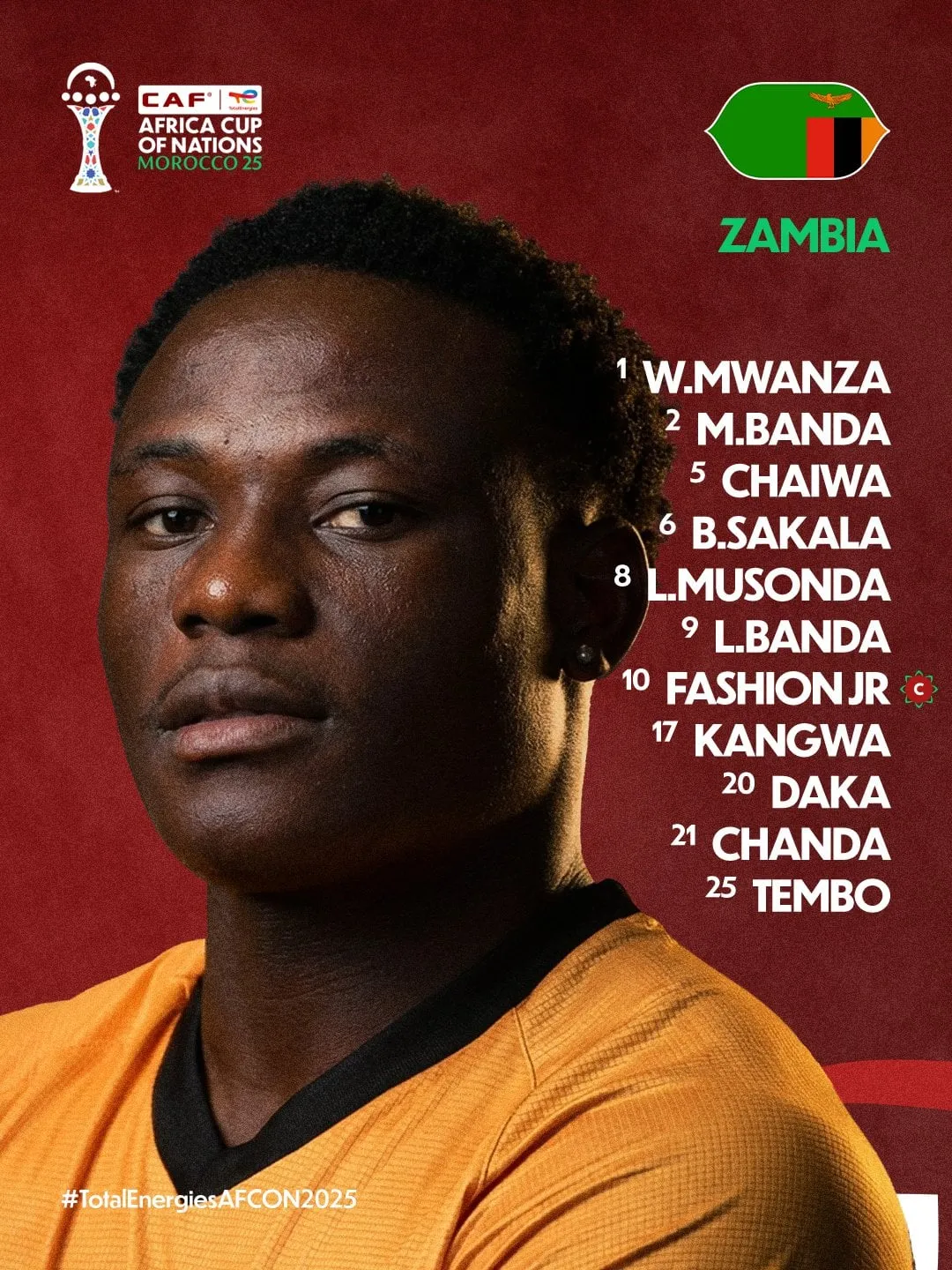 Compo Zambie contre Mali