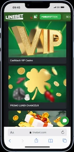 Offres bonus Linebet