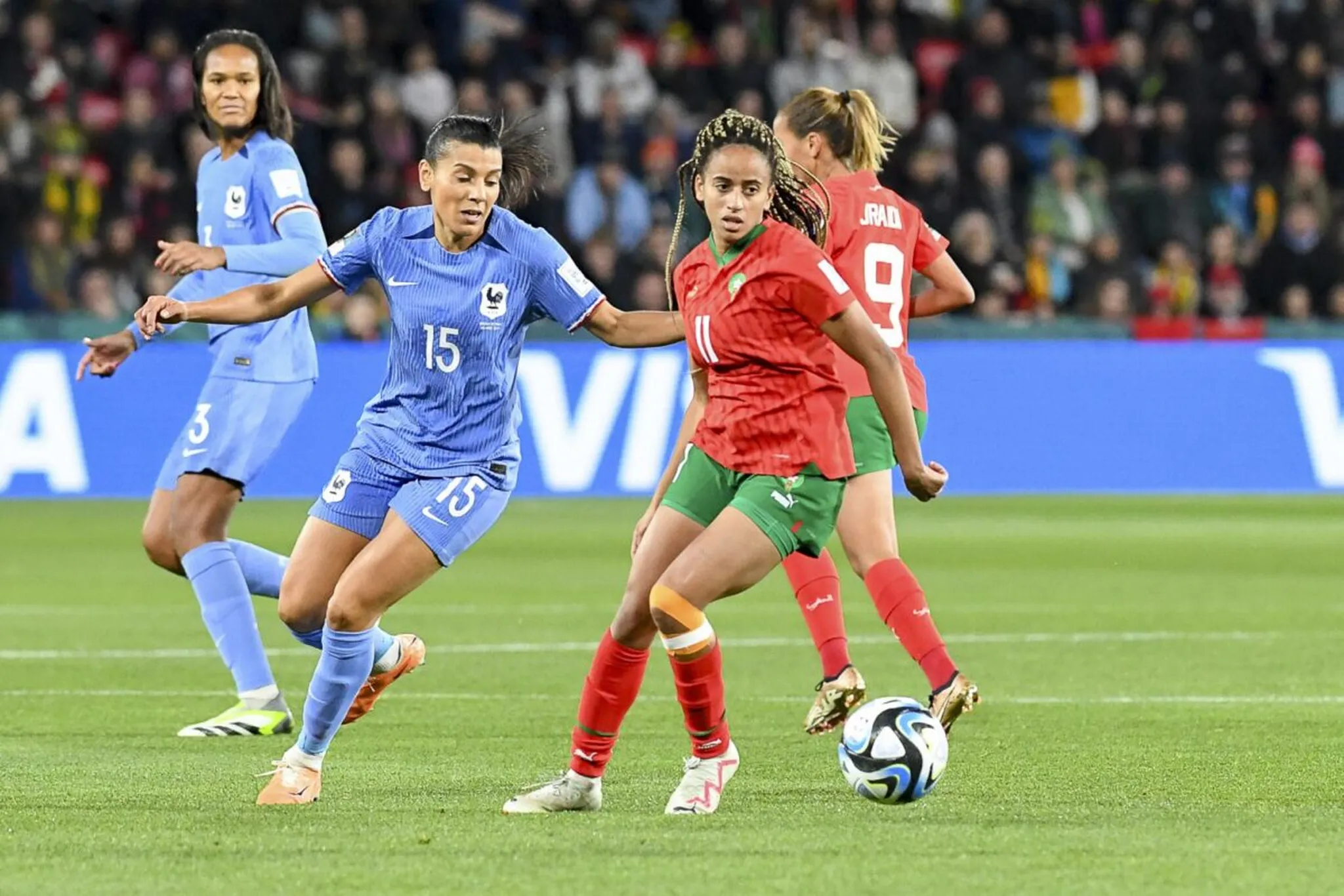 Coupe du monde f&eacute;minine : le Maroc &eacute;limin&eacute; 4-0