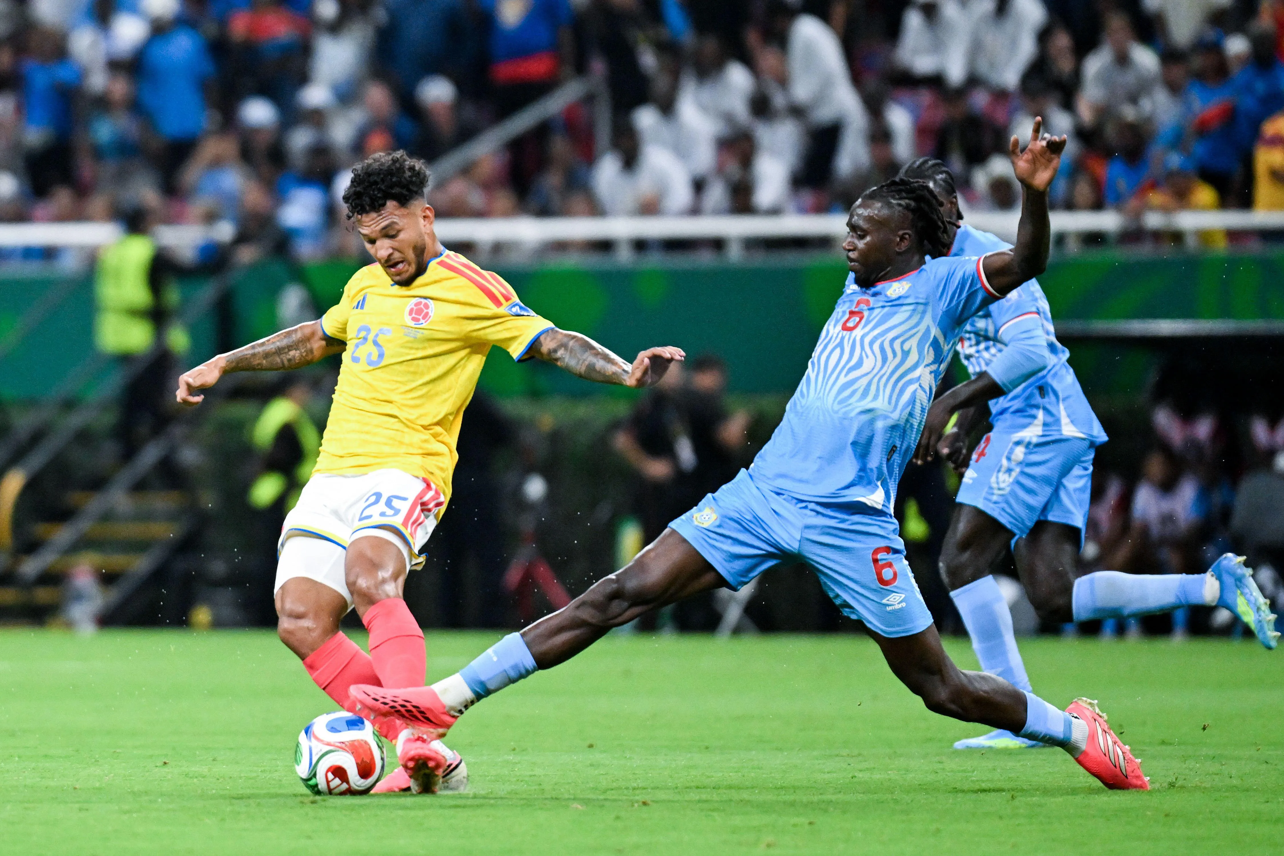 RDC : le rouleau compresseur colombien met en &eacute;vidence les limites des L&eacute;opards &agrave; la Coupe du monde 2026