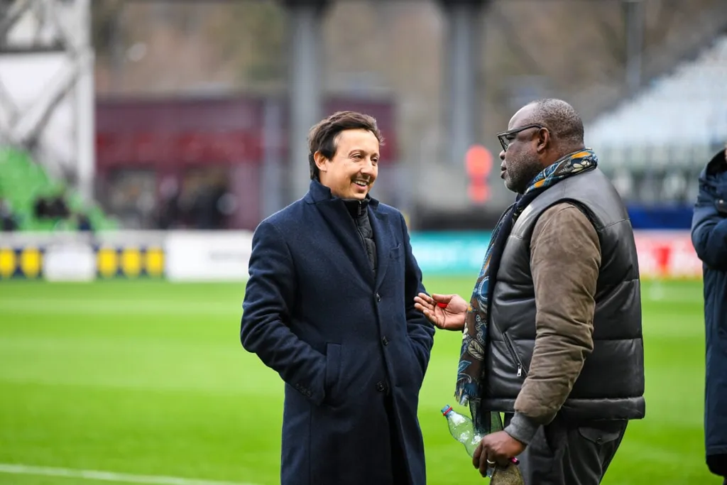 Basile Boli, Pablo Longoria, OM