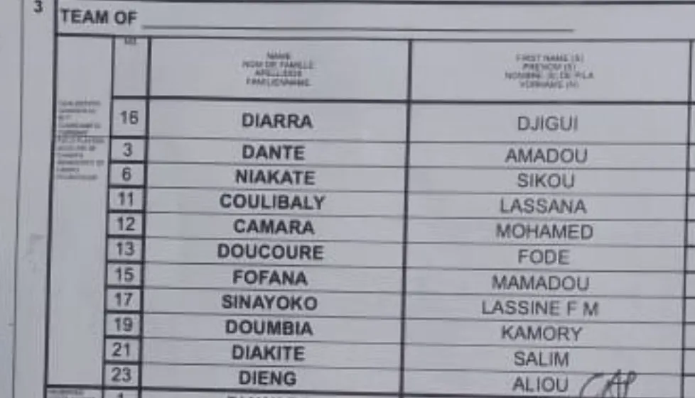 Compo Mali contre Ghana