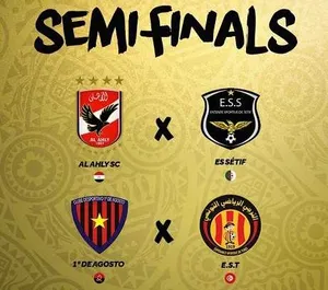 LDC : Al Ahly-Sétif et Primeiro-Espérance en demi-finale