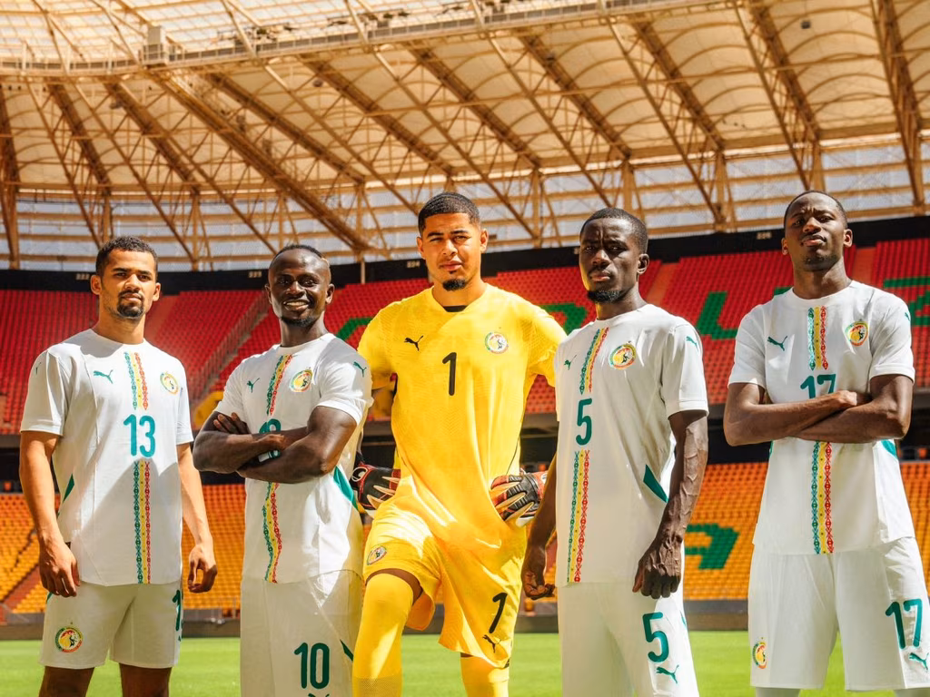 Le maillot ext&eacute;rieur du S&eacute;n&eacute;gal