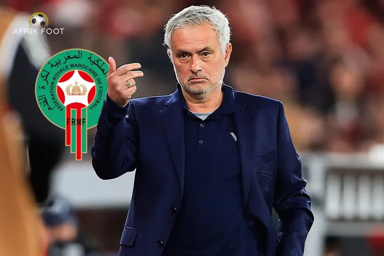Maroc : la FRMF aurait tent&eacute; son r&ecirc;ve Mourinho pour l&rsquo;apr&egrave;s-Regragui !