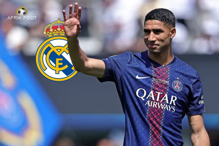 &ldquo;Je veux te donner mon maillot parce que&hellip;&rdquo; Le beau geste d&rsquo;Hakimi apr&egrave;s Real-PSG