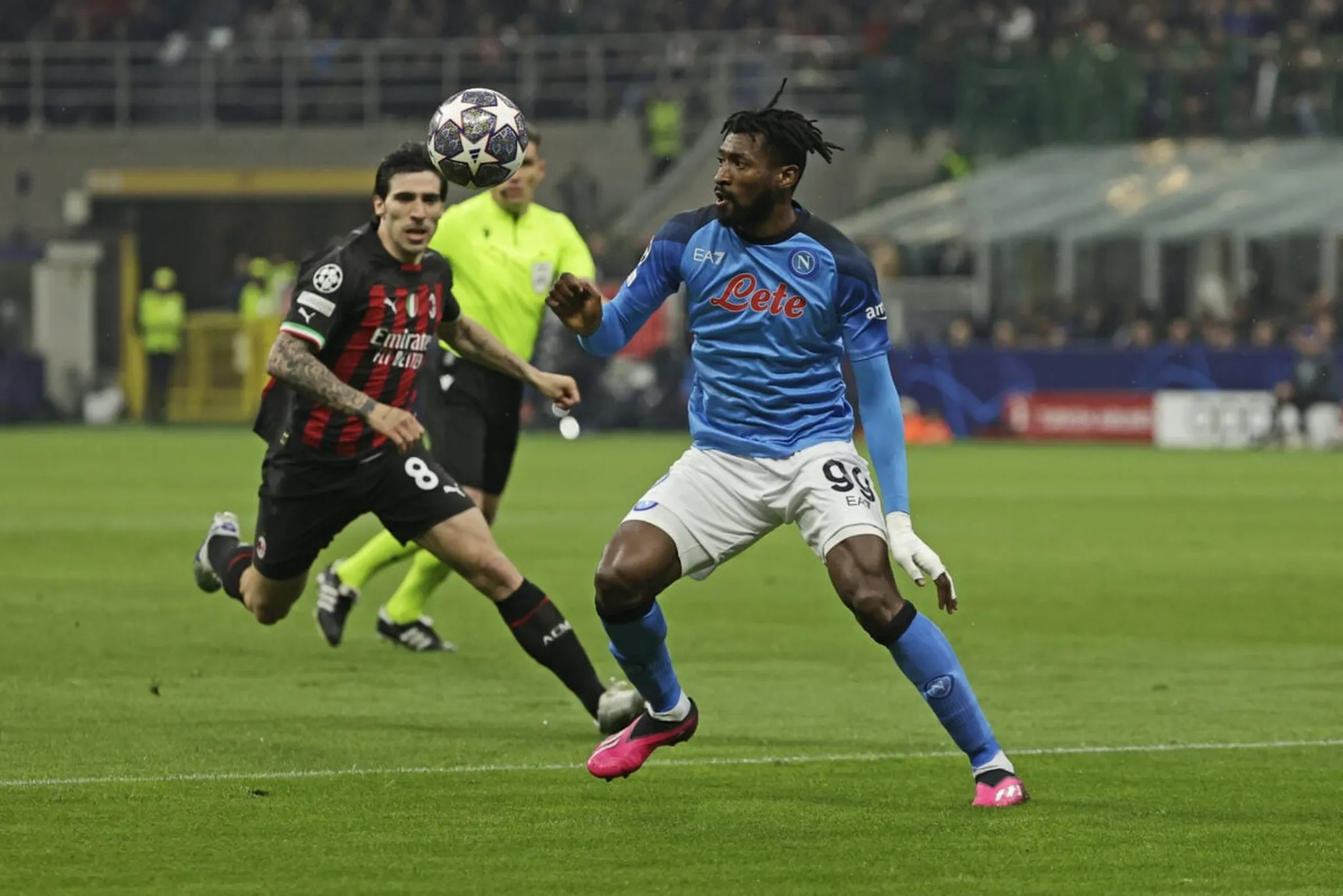 Naples : Zambo Anguissa expuls&eacute;, Spalletti explose