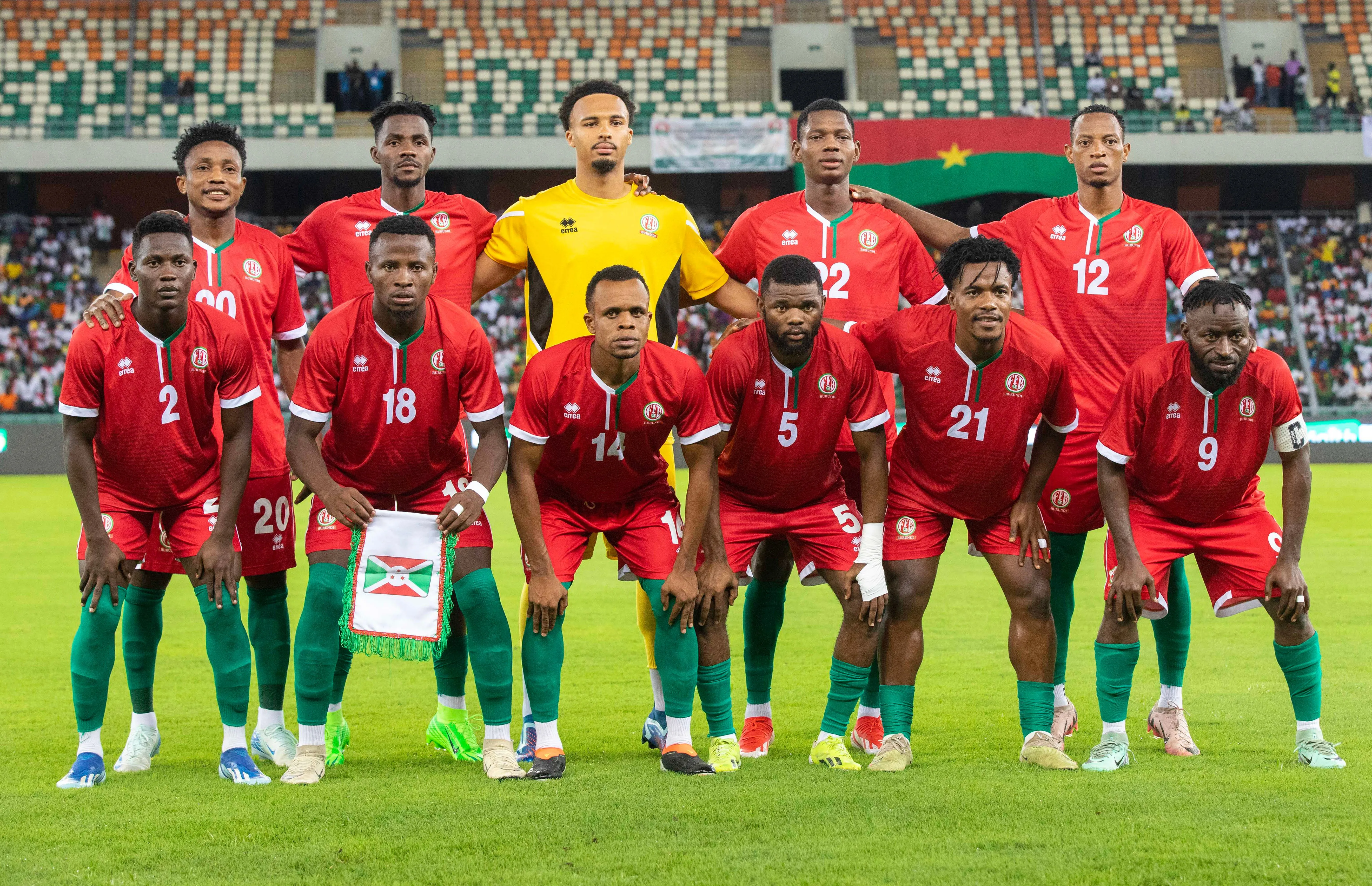 Burundi, s&eacute;lection
