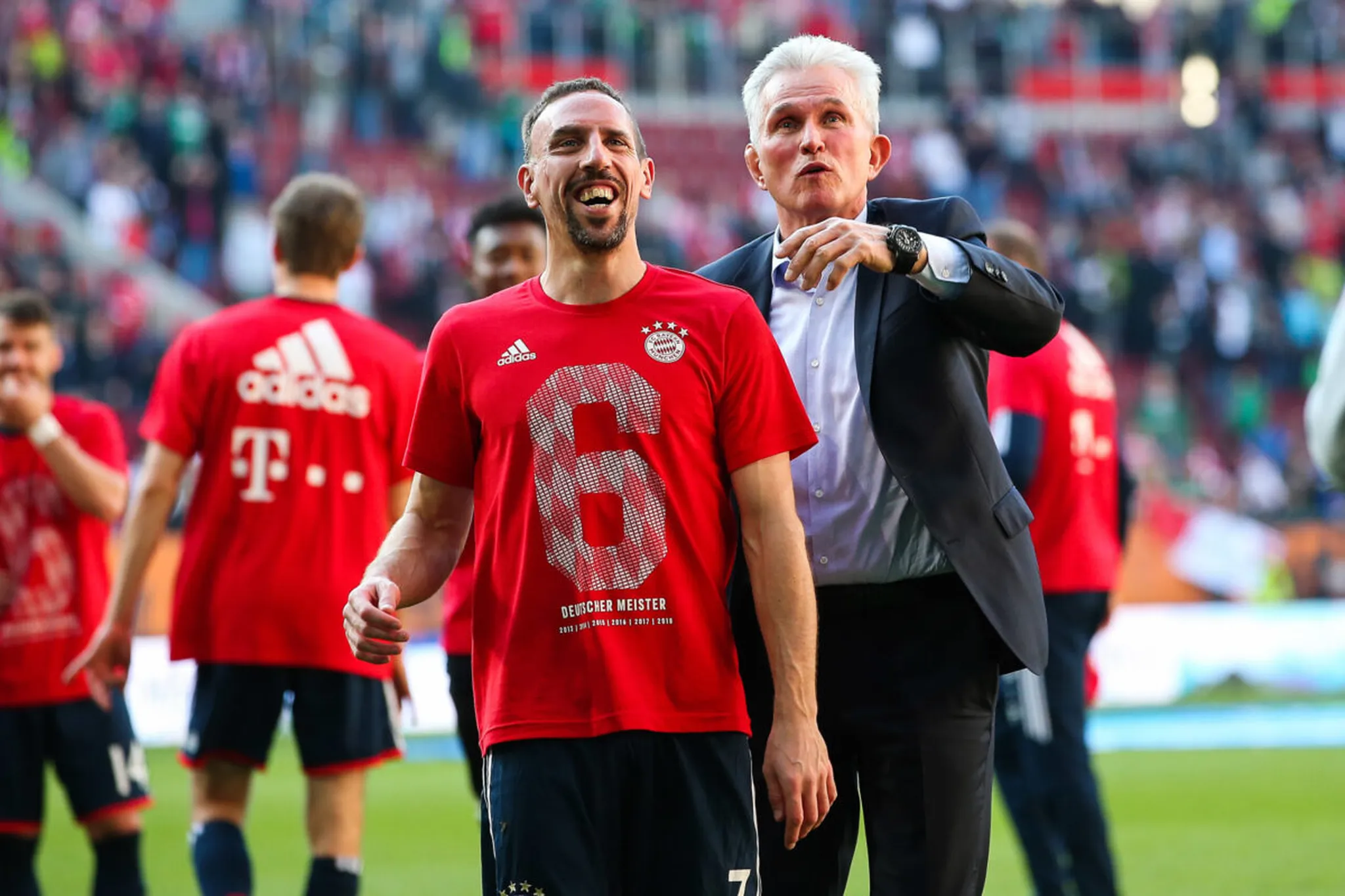 Franck Ribery, Jupp Heynckes, Bayern Munich
