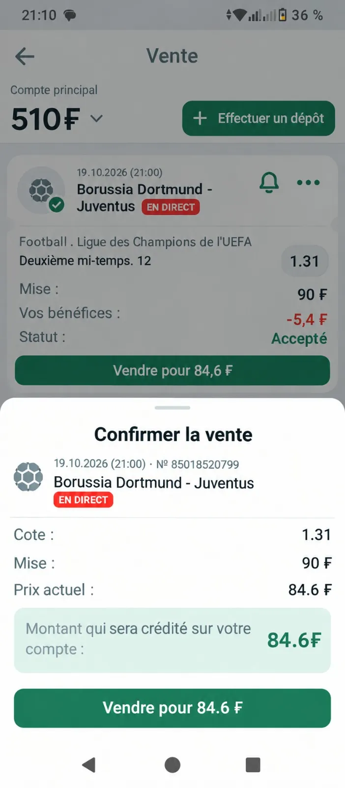 Notre avis sur le cashout Linebet