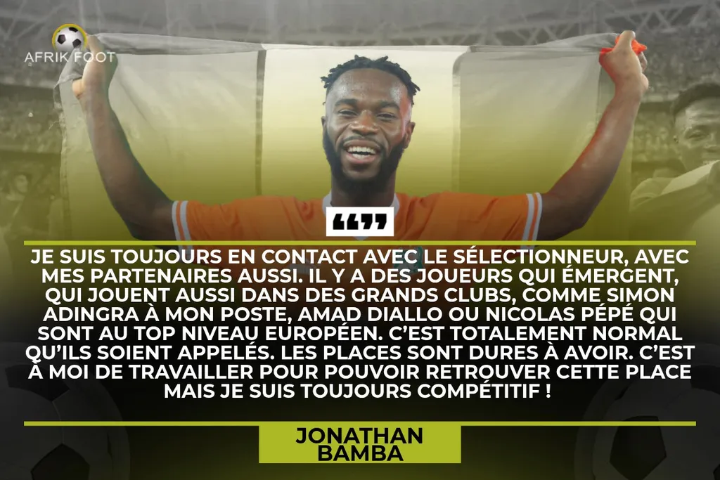 Jonathan Bamba, Côte d'Ivoire