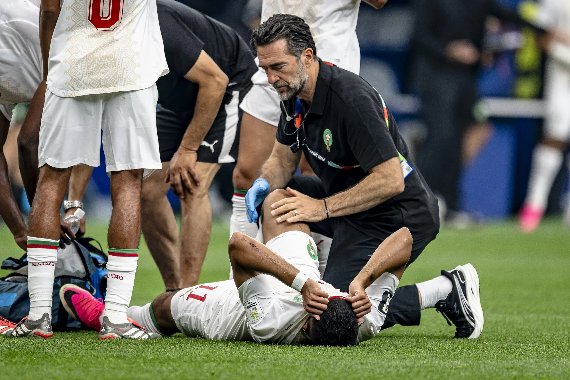 Ismael Saibari est sorti sur blessure lors du match Maroc-Canada.