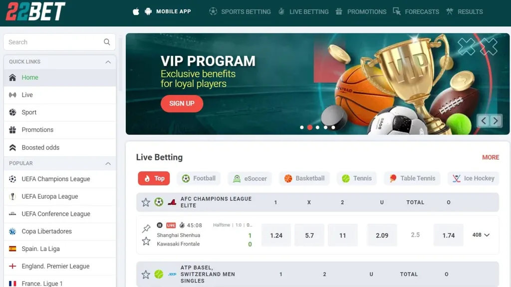 22bet est un bookmaker ivoirien avec une offre de jeu de qualit&eacute;