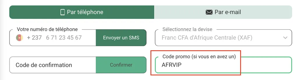 Notre avis sur la proc&eacute;dure d'inscription Betwinner est tr&egrave;s positif