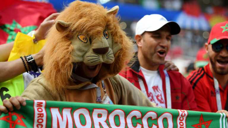 Supporters du Maroc