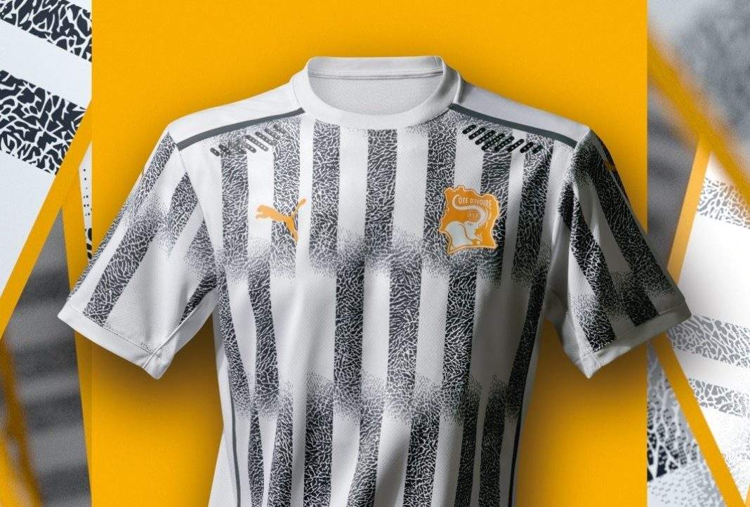 Côte d’Ivoire le maillot rayé détonnant des Eléphants