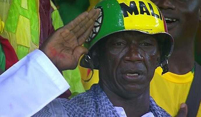 Un supporter du Mali