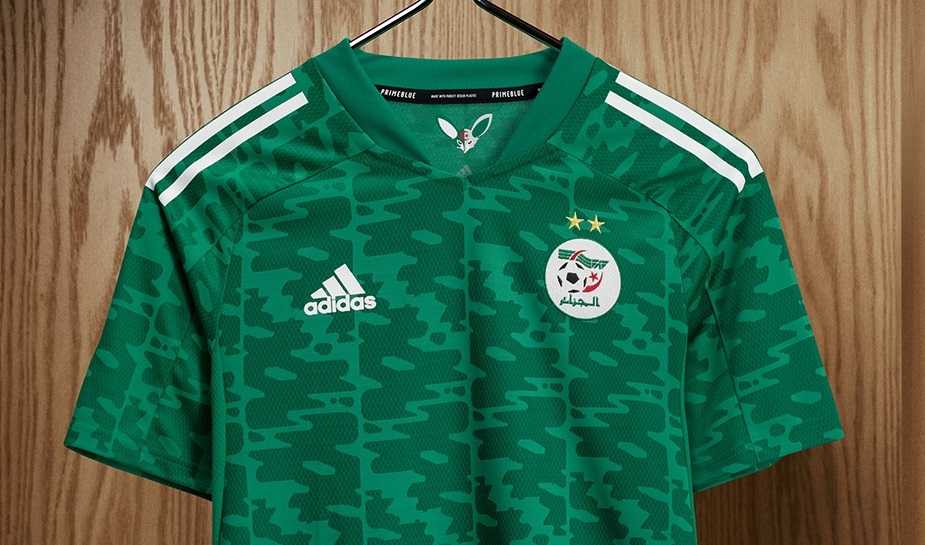 L'Algérie dévoile son nouveau maillot domicile pour 2021