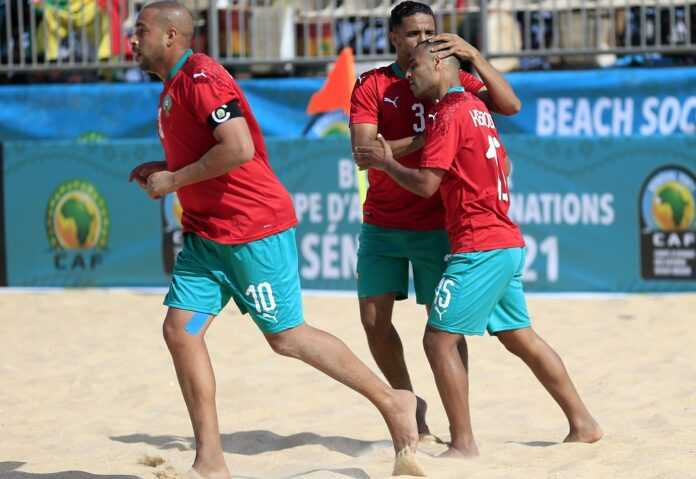 maroc beach soccer