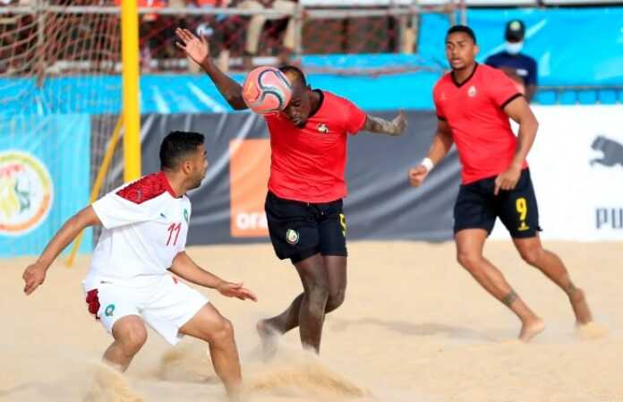 maroc beach soccer