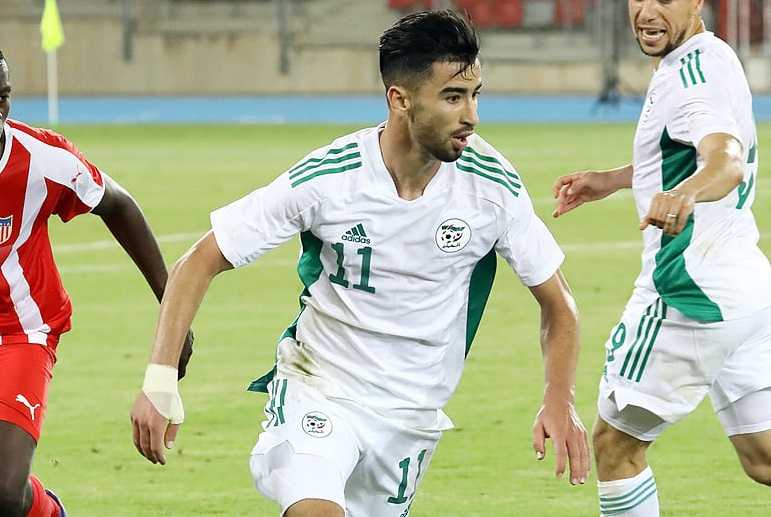 Algérie A’ : Amoura, la nouvelle coqueluche du football algérien