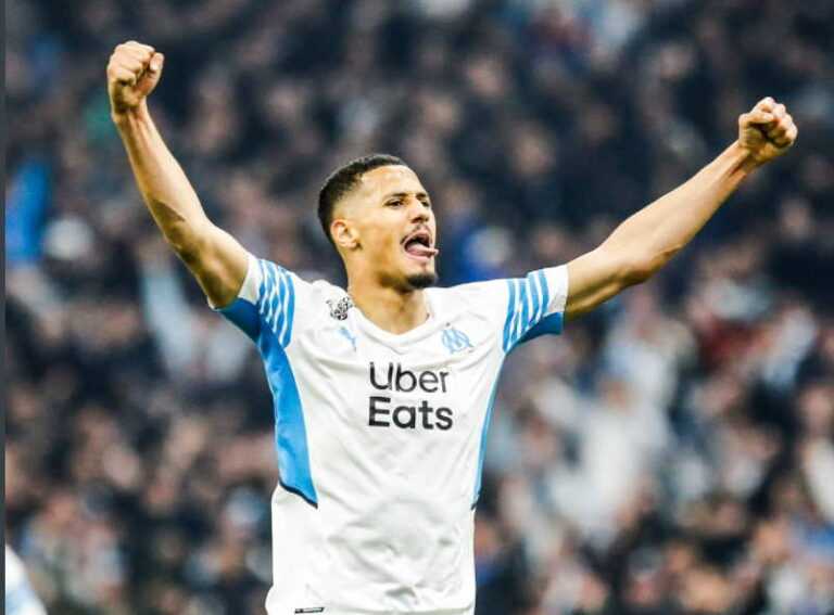 Saliba sous le maillot de l'OM