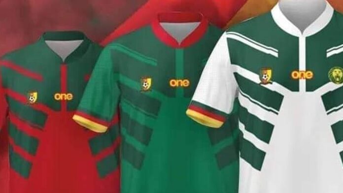 Maillot Cameroun, Coupe du monde 2022 Maillot Cameroun, Coupe du monde 2022