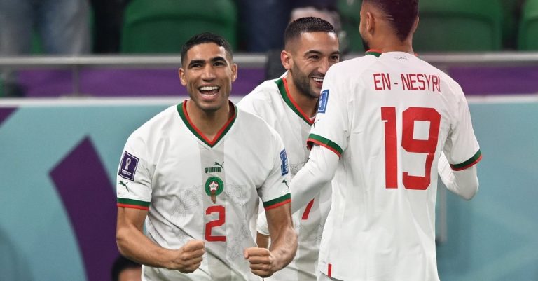 Hakimi, Ziyech, Maroc