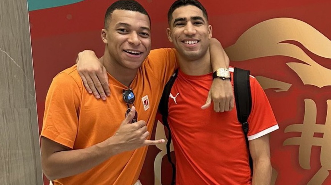 Mbappé, Hakimi