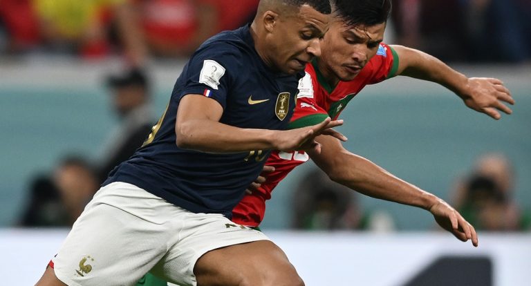 Mbappé, Dari, France-Maroc
