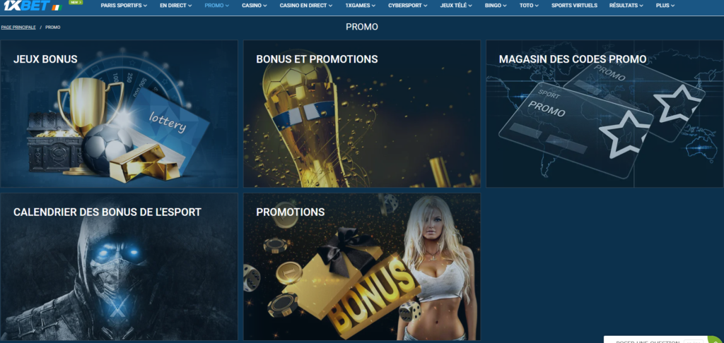 1xbet bonus