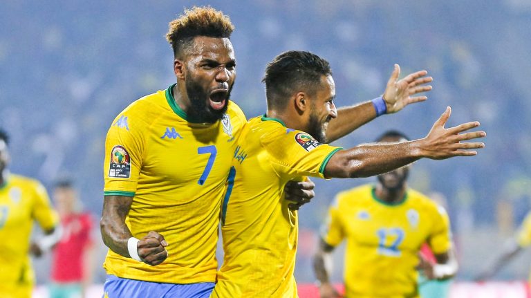 Emilien Allevinah, Aaron Boupendza, Gabon