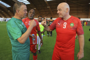 Fouzi Lekjaa, Gianni Infantino