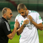 Islam Slimani, Djamel Belmadi, Algérie