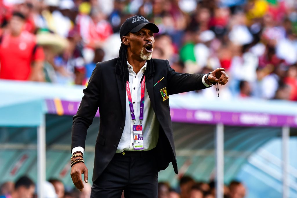 Rigobert Song, sélectionneur Cameroun
