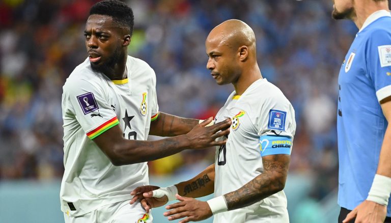 Andre Ayew, Inaki Williams, Ghana