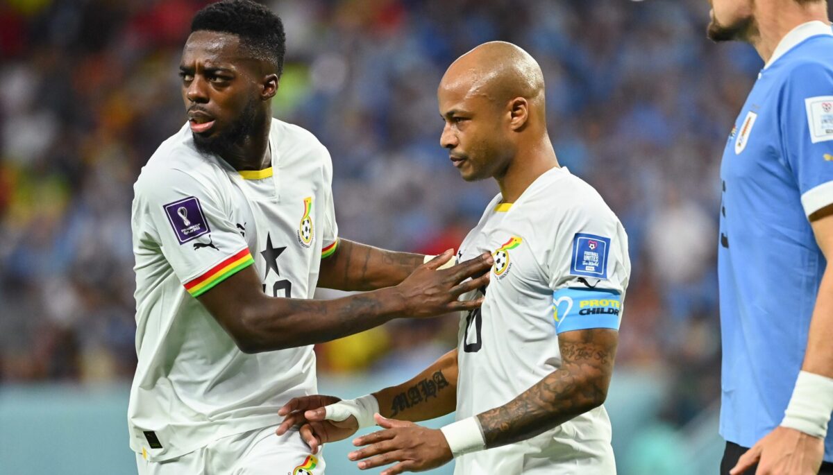 Andre Ayew, Inaki Williams, Ghana