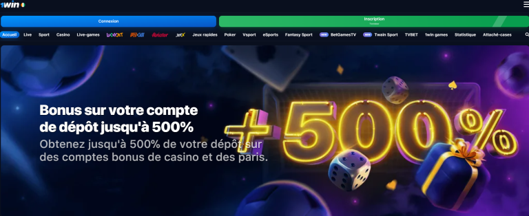1win accueil