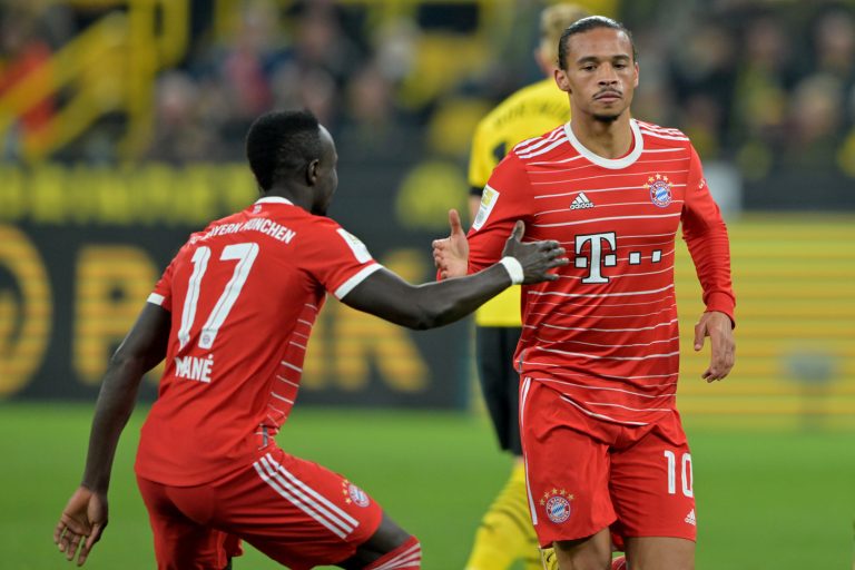 Leroy Sané, Sadio Mané, Bayern Munich