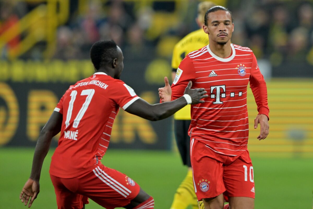 Leroy Sané, Sadio Mané, Bayern Munich