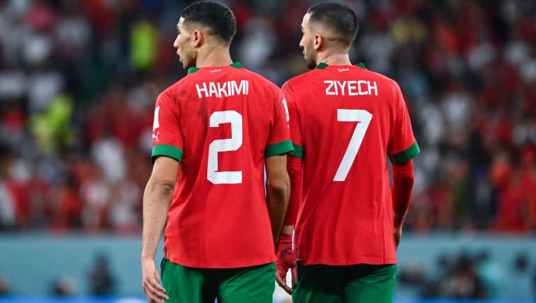 Achraf Hakimi, Hakim Ziyech, Maroc