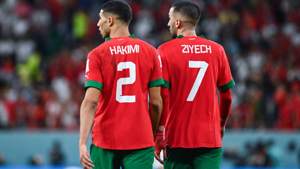 Achraf Hakimi, Hakim Ziyech, Maroc