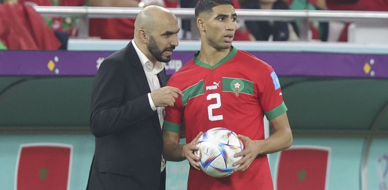 Walid Regragui, Achraf Hakimi
