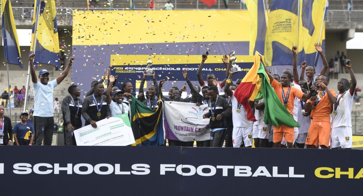 Guinée, Championnat africain de football scolaire
