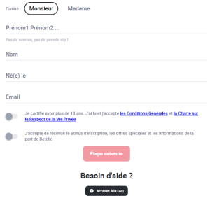 inscription betclic