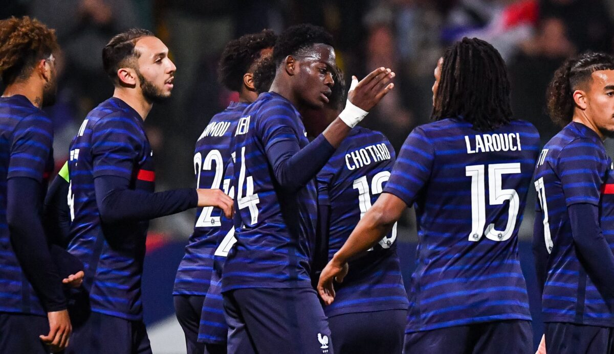 Amine Gouiri, équipe de France Espoirs