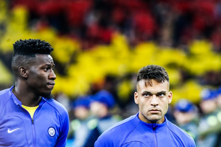 André Onana, Lautaro Martinez, Inter